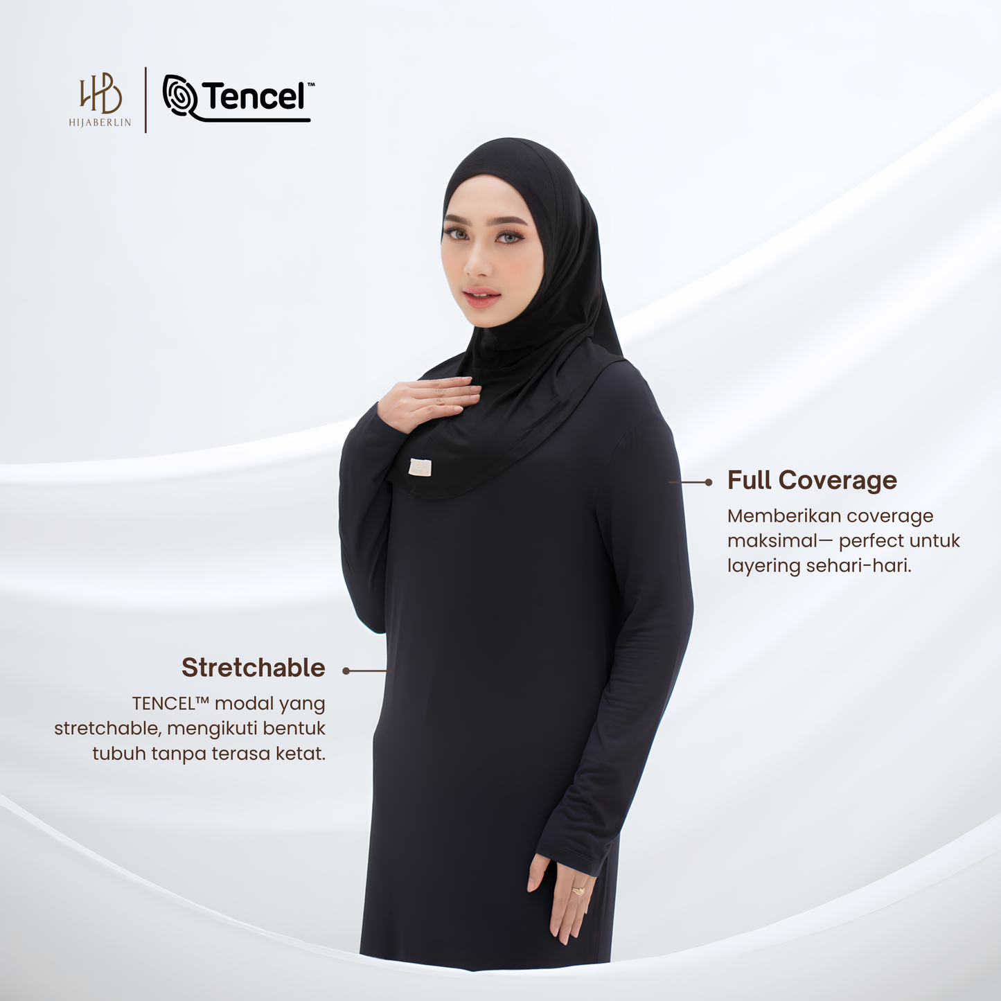 Inner Dress Longsleeve TENCEL™ - Hijaberlin
