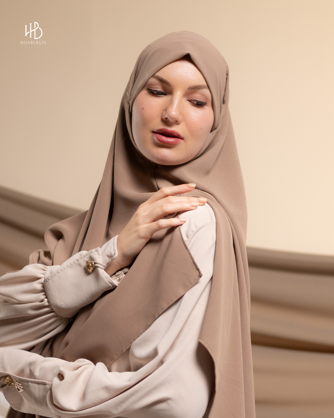 Salimar Khimar Caramel - Hijaberlin
