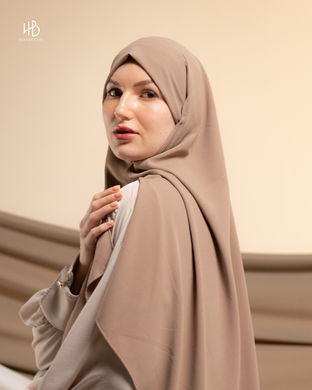 Salimar Khimar Caramel - Hijaberlin