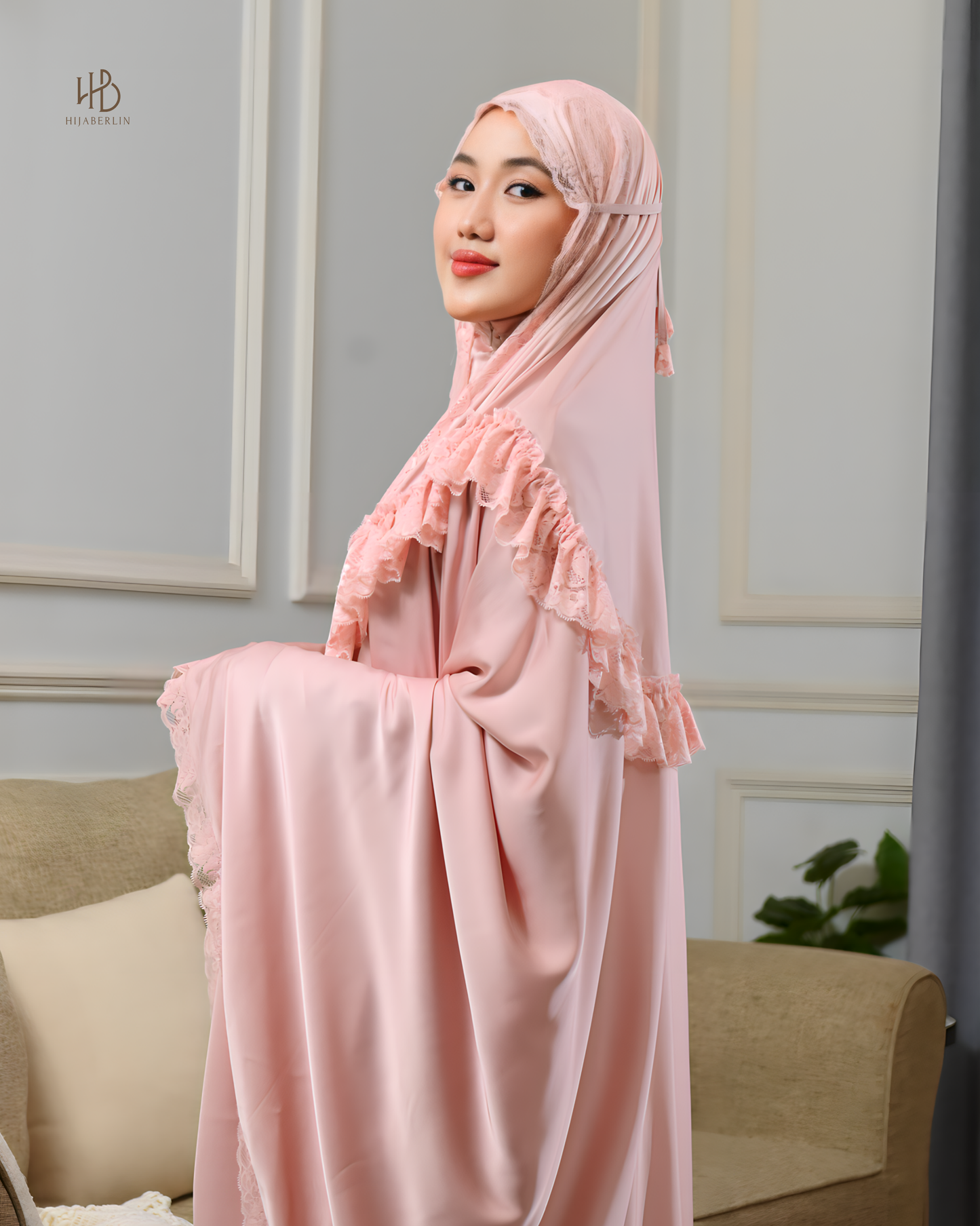 Faiza Prayer Set Rose - Hijaberlin