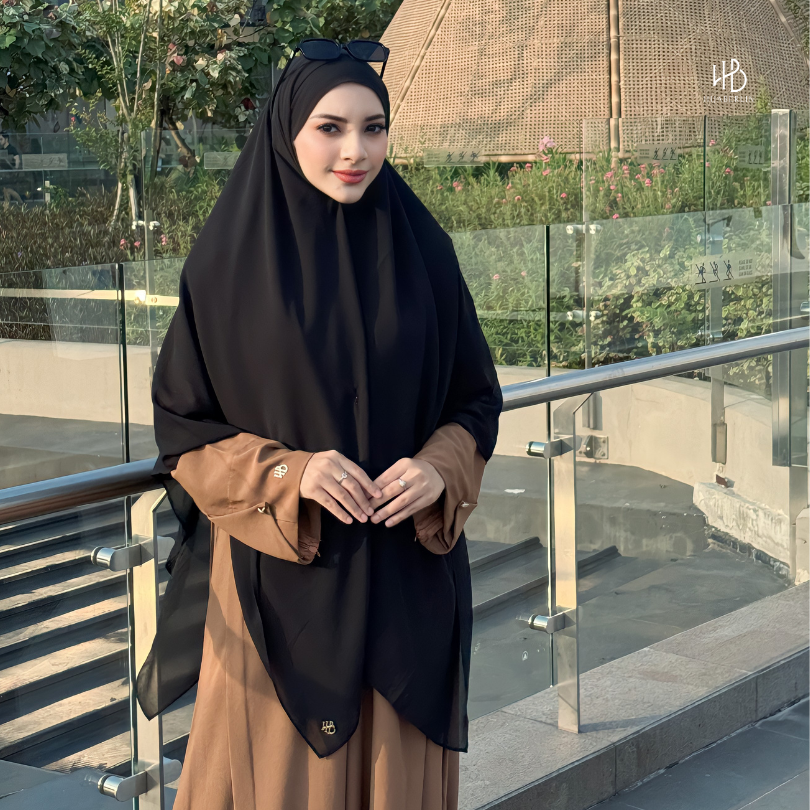 Shafa Khimar - Almond