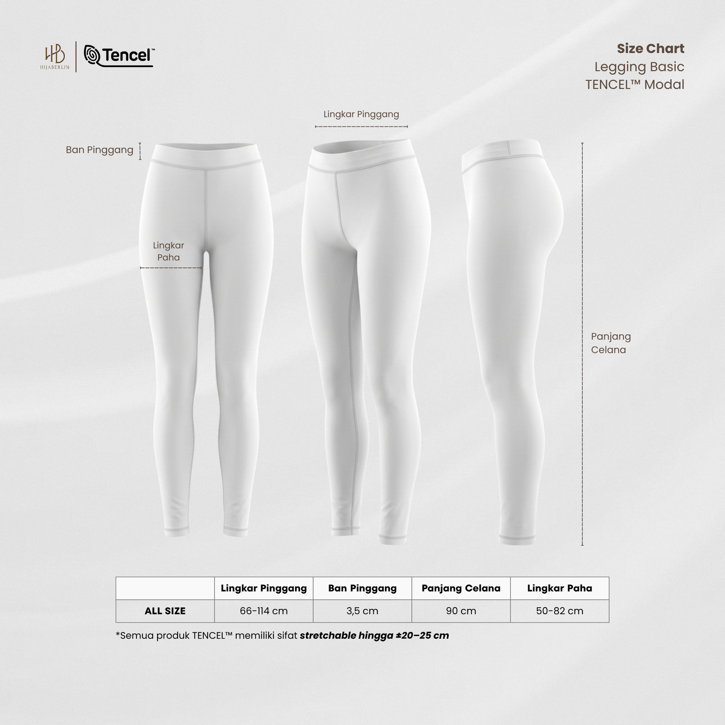 Legging Basic TENCEL™ - Hijaberlin