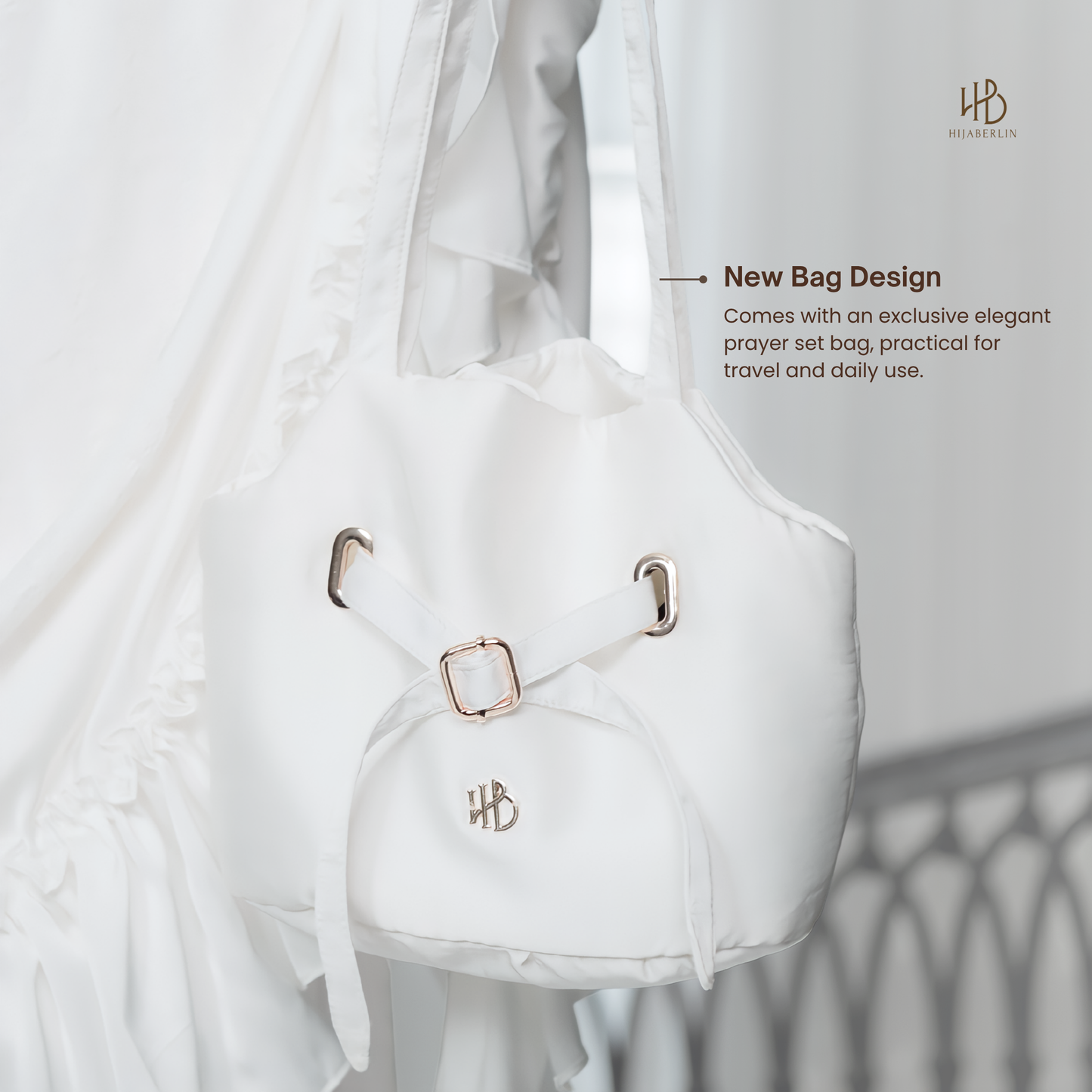 Ghaashiya Prayer Set - Broken White