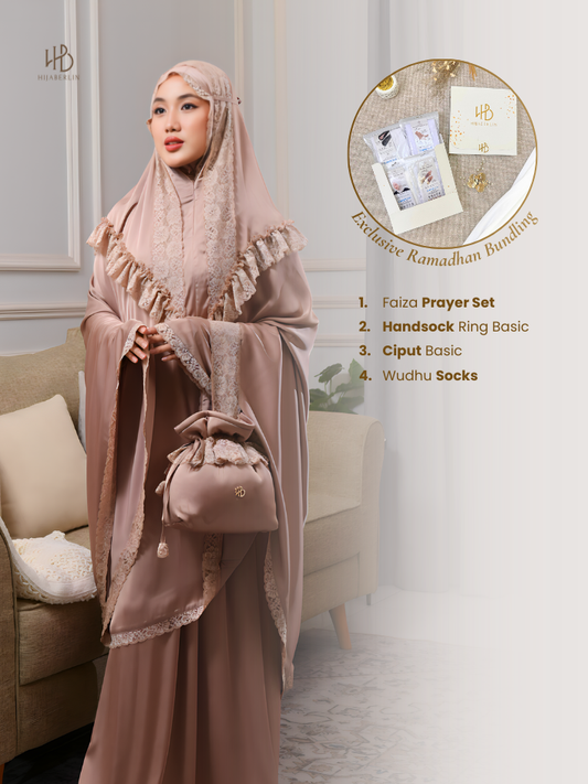 Faiza Exclusive Ramadhan Set - Brown