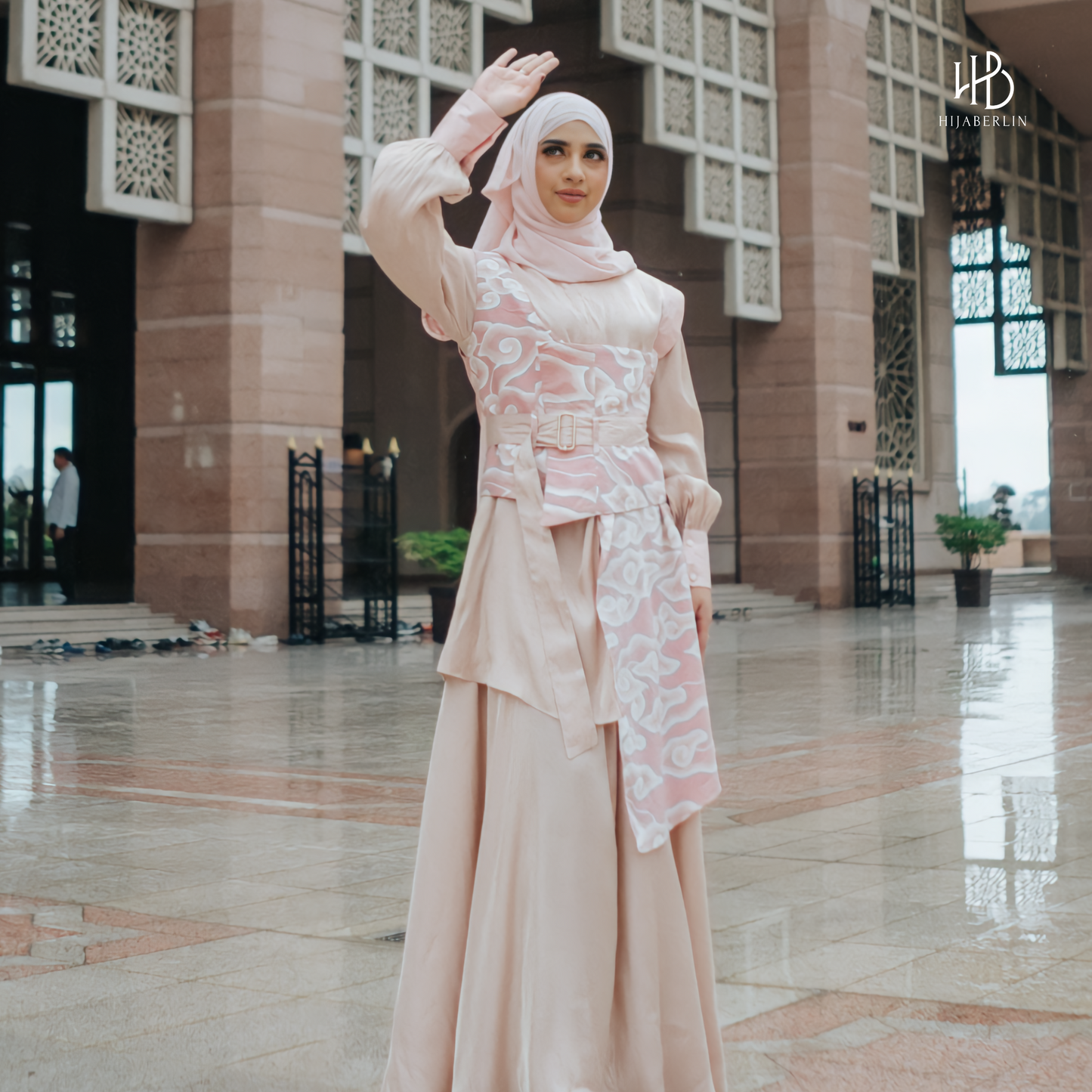 HIJABERLIN X BT BATIK TRUSMI : SRIKANDI COLLECTION - MEUTIA DRESS