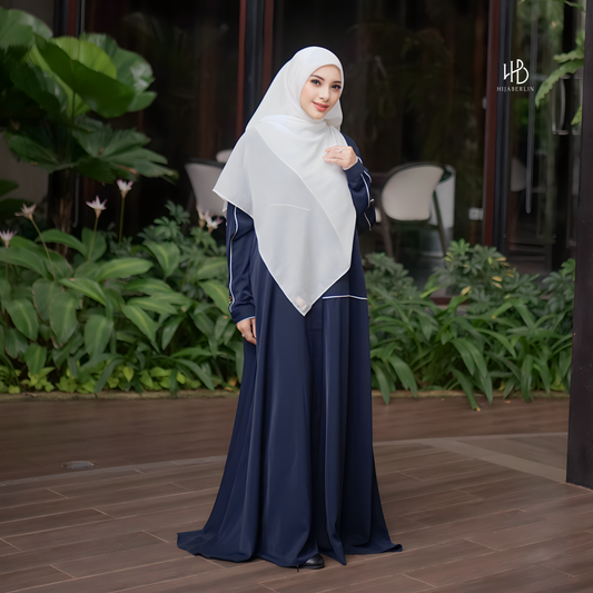 Hanifa Dress - Midnight Blue