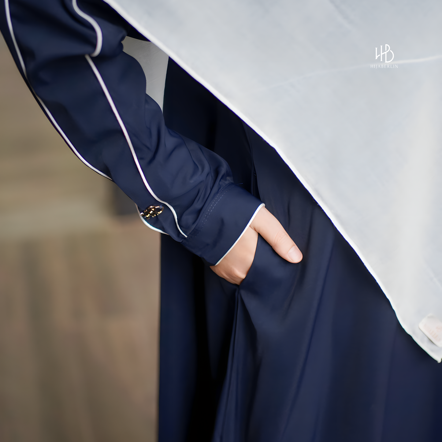 Hanifa Dress - Midnight Blue