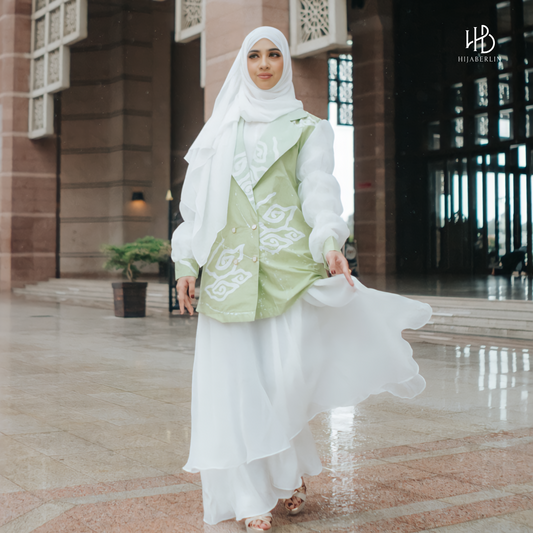 HIJABERLIN X BT BATIK TRUSMI : SRIKANDI COLLECTION - DIEN DRESS