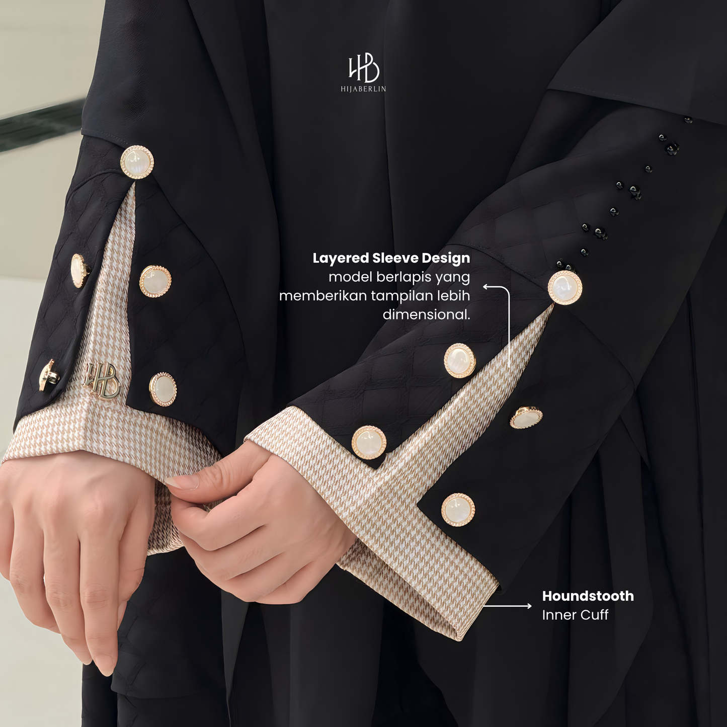 Laila Abaya - White Wave