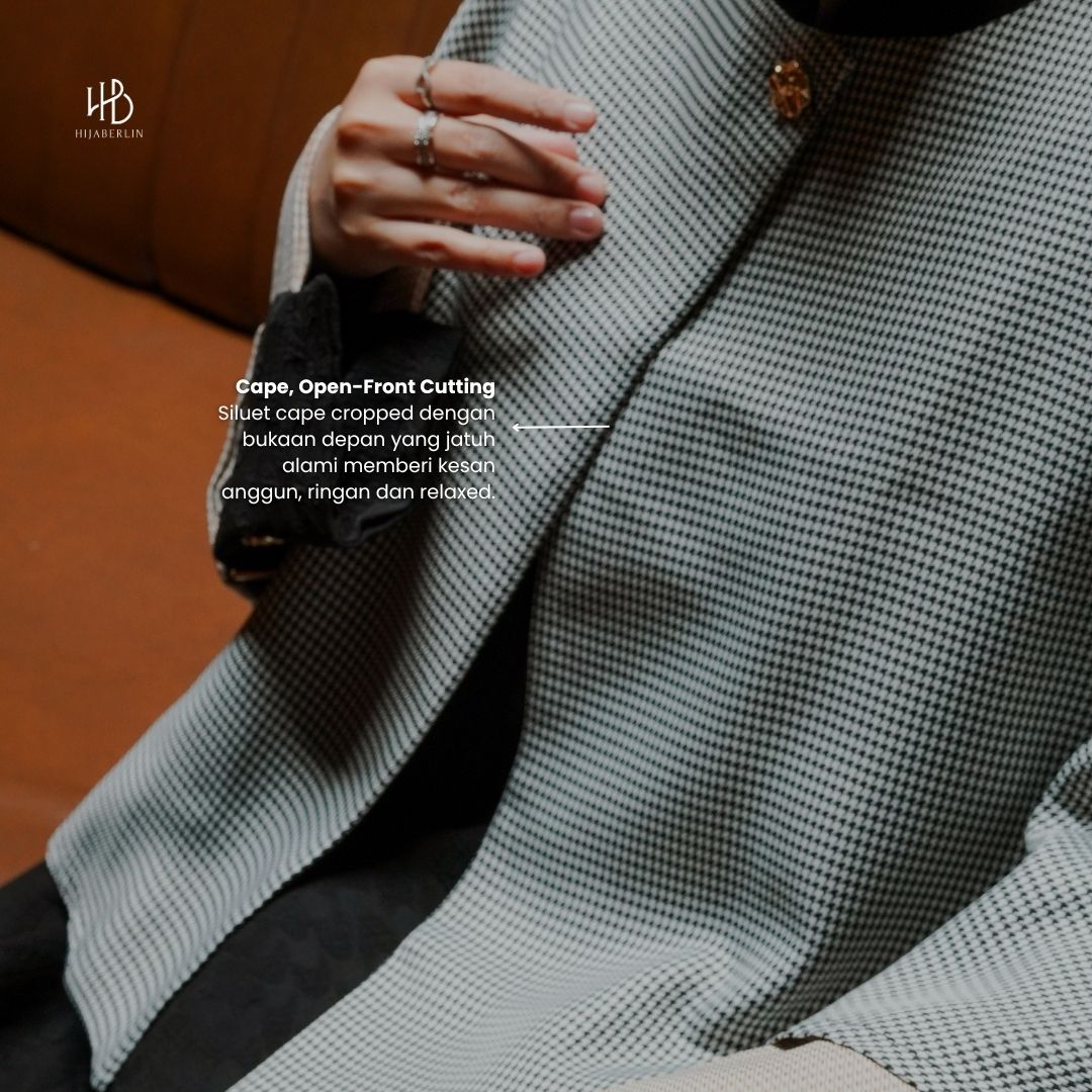 Halimah Cape - Black