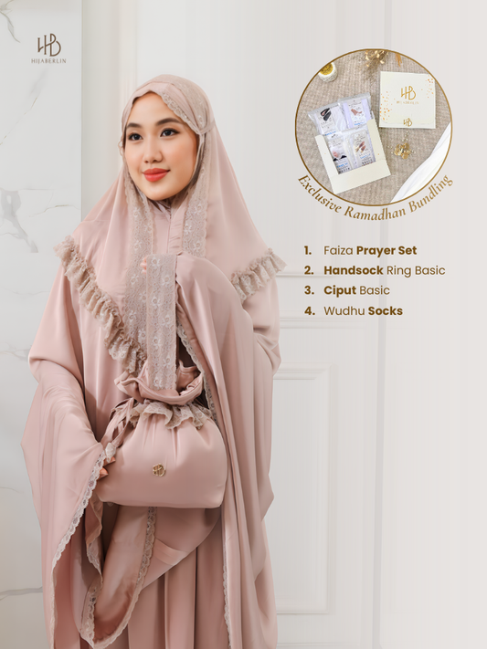 Faiza Exclusive Ramadhan Set - Mauve
