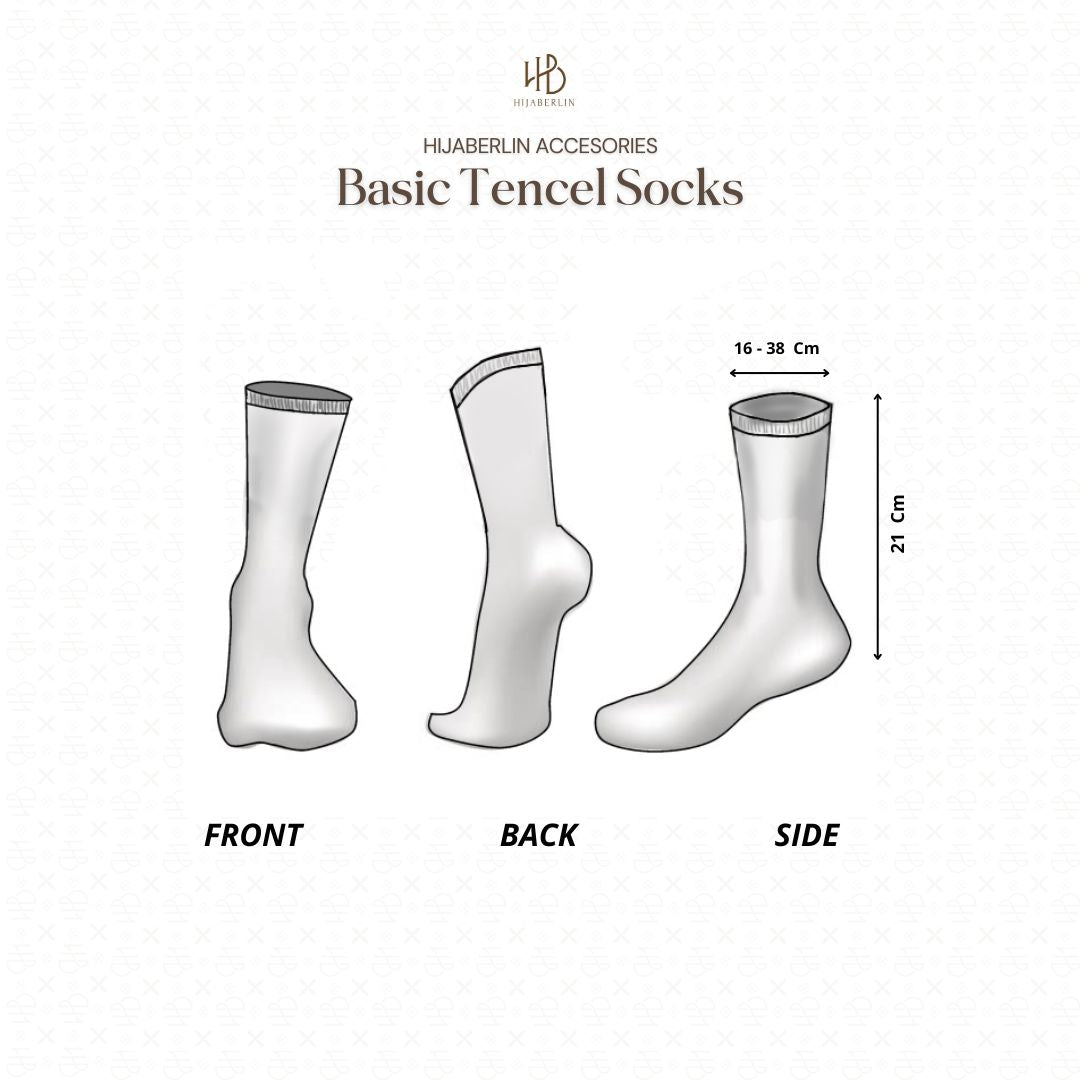 Tencel Bamboo Socks - Hijaberlin (2 Pair)