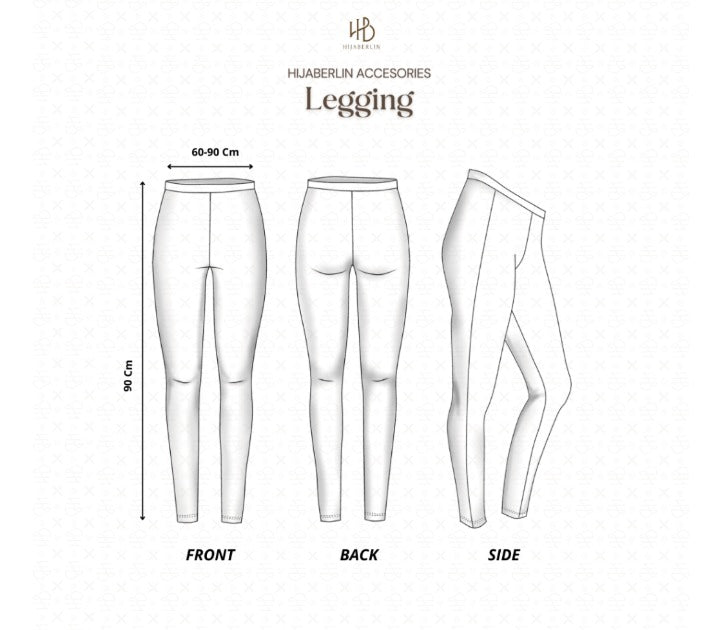 Legging Premium Umroh Wanita - Hijaberlin