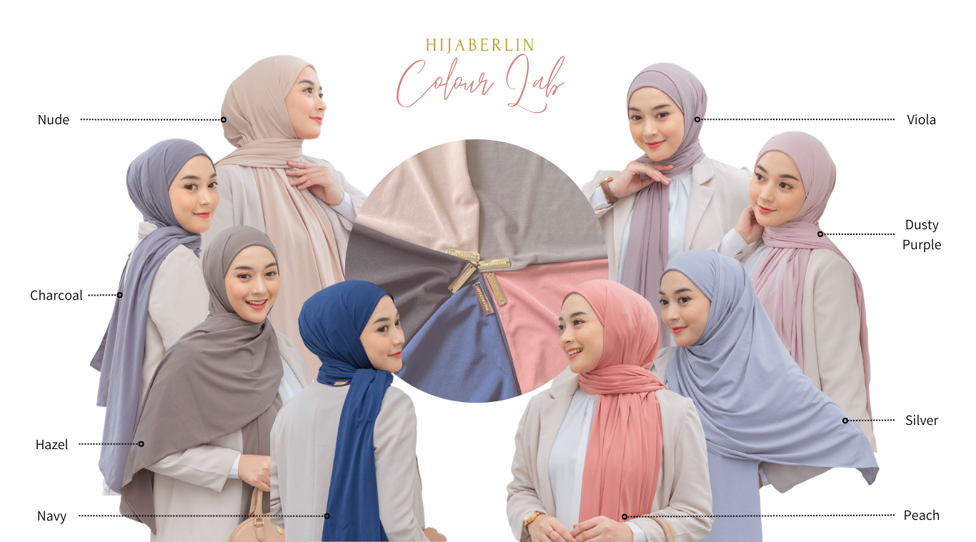 Vouges Red Hjab Vouges Instant 2in1 Shawl Gift Set – Hijaberlin