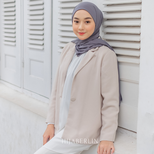 Vouges Instan Shawl 2in1 Hijaberlin - Gris