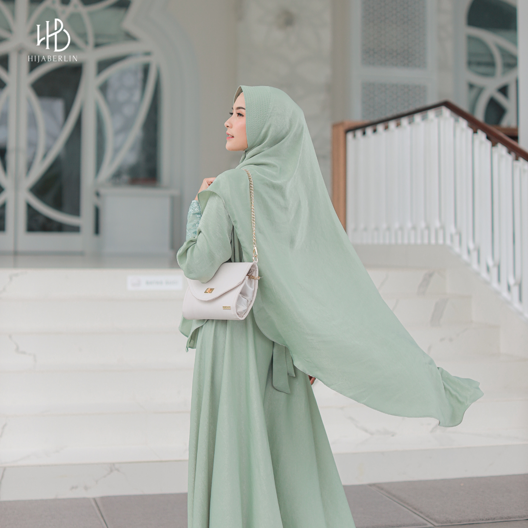 Almahira Dress Hijaberlin - Soft Sage