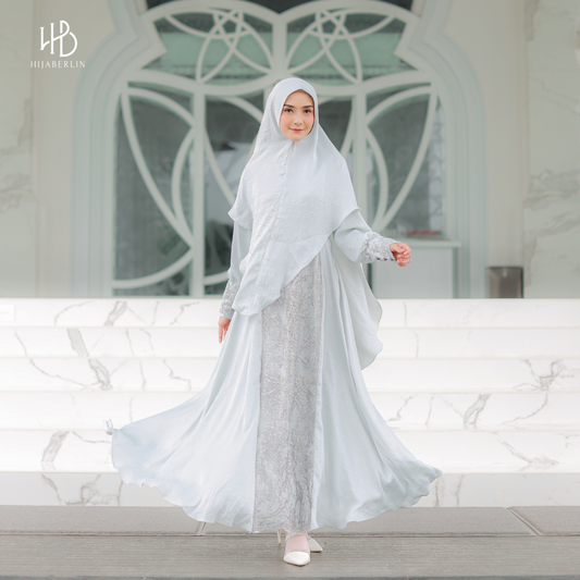 Almahira Dress Hijaberlin - Cloudy