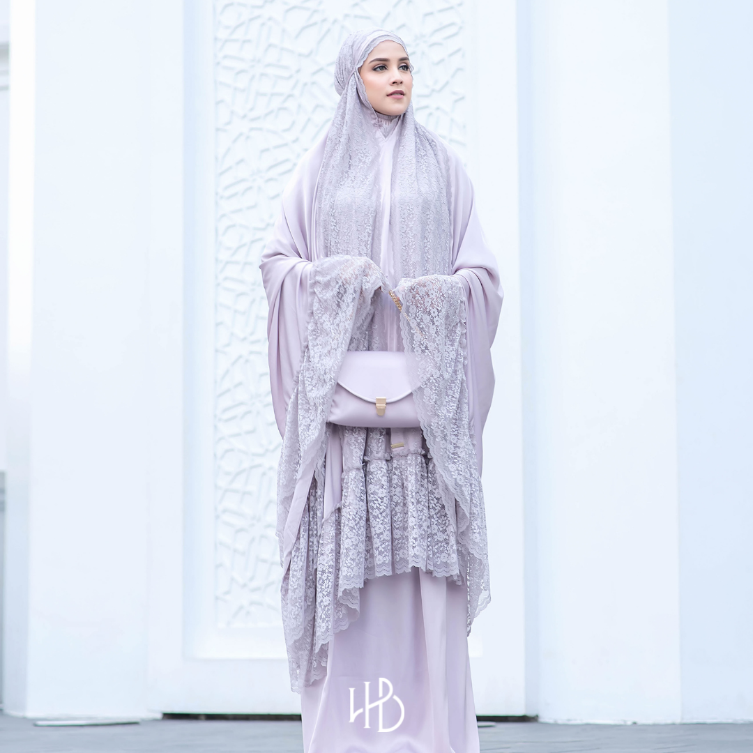 Rayya Luxury Prayer Set Hijaberlin - Lilac