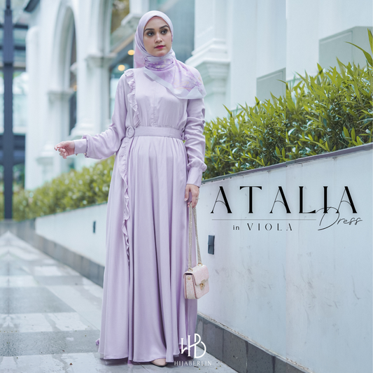 Atalia Dress Hijaberlin - Viola