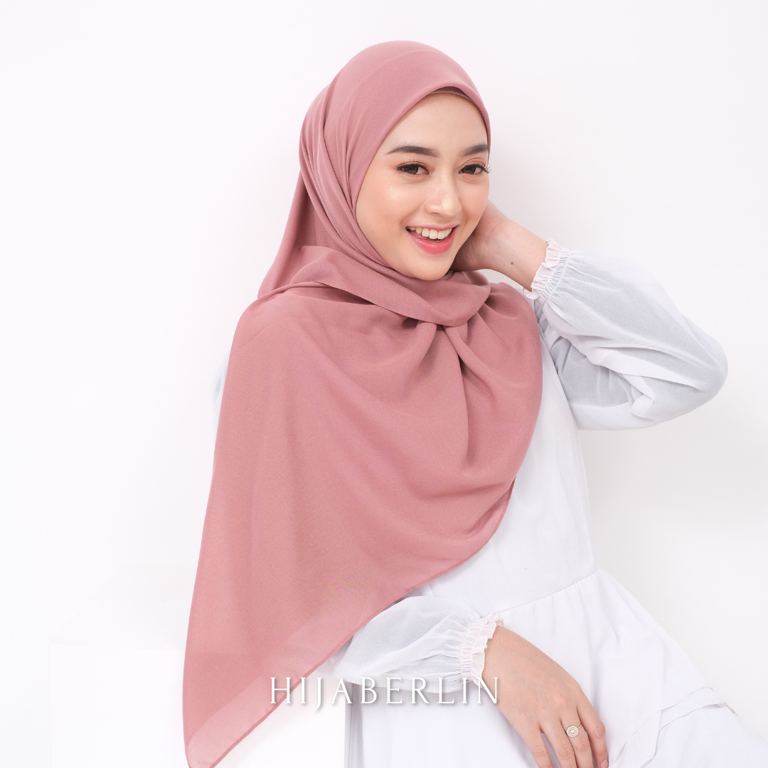 Everyday Scarf Voal Ultrafine Hijaberlin - Soft Pink