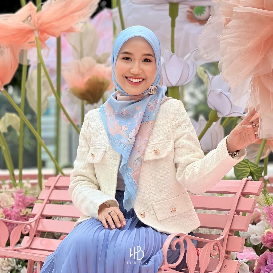 Gardenia Scarf Exclusive Package : Hijaberlin x Instaperfect