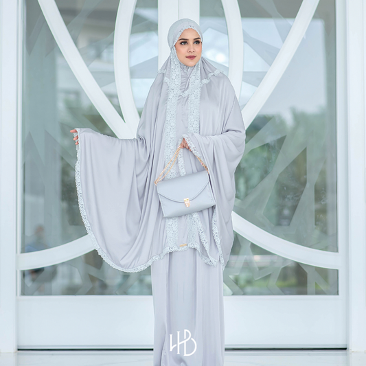 Hajr Prayer Set Hijaberlin - Silver