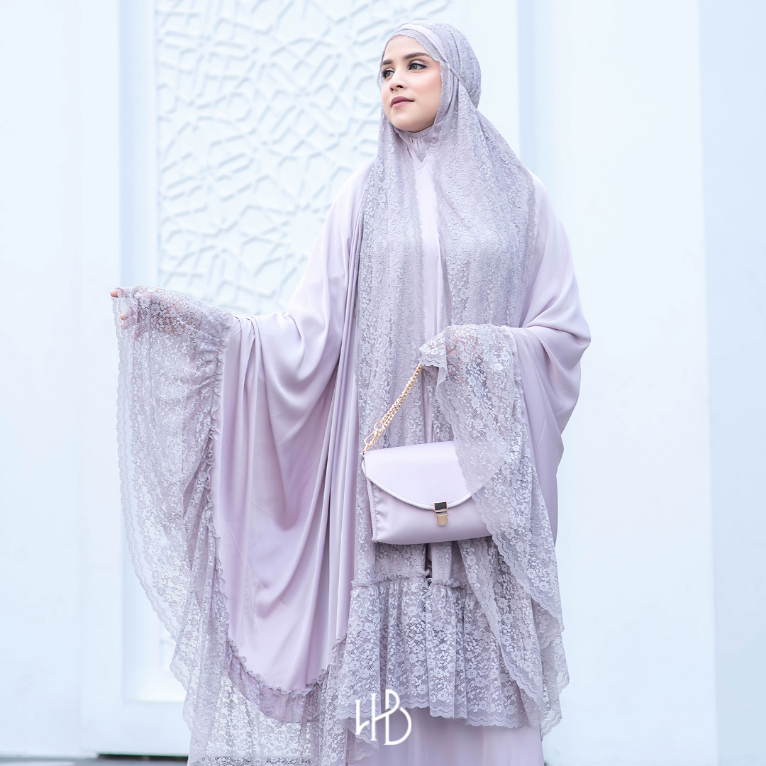 Rayya Luxury Prayer Set Hijaberlin - Lilac