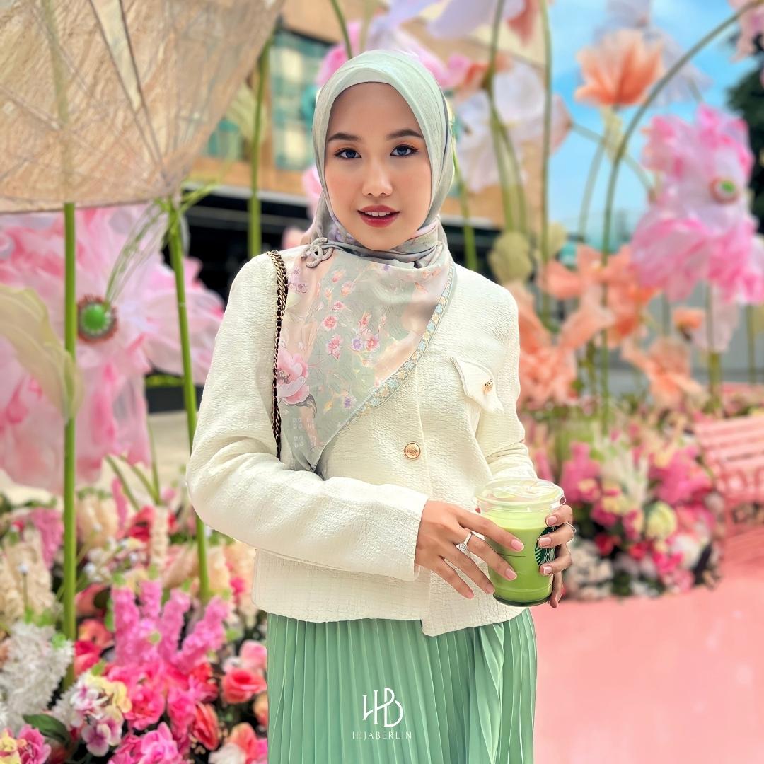 Gardenia Scarf Exclusive Package : Hijaberlin x Instaperfect