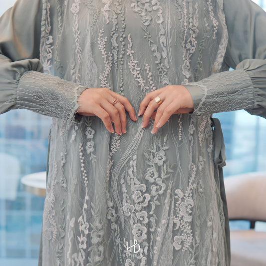 Precious Collection Hijaberlin - Safiyyah Dress Sage